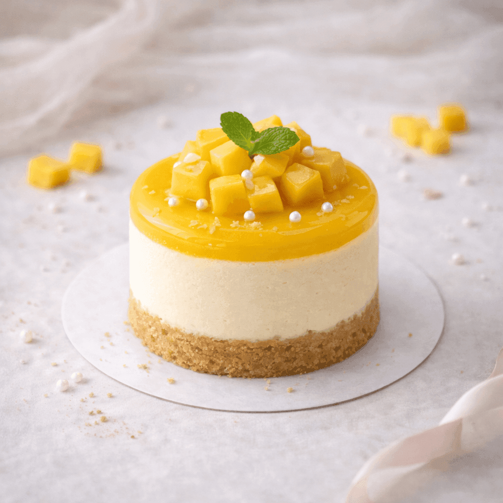 Мини-чизкейк манго